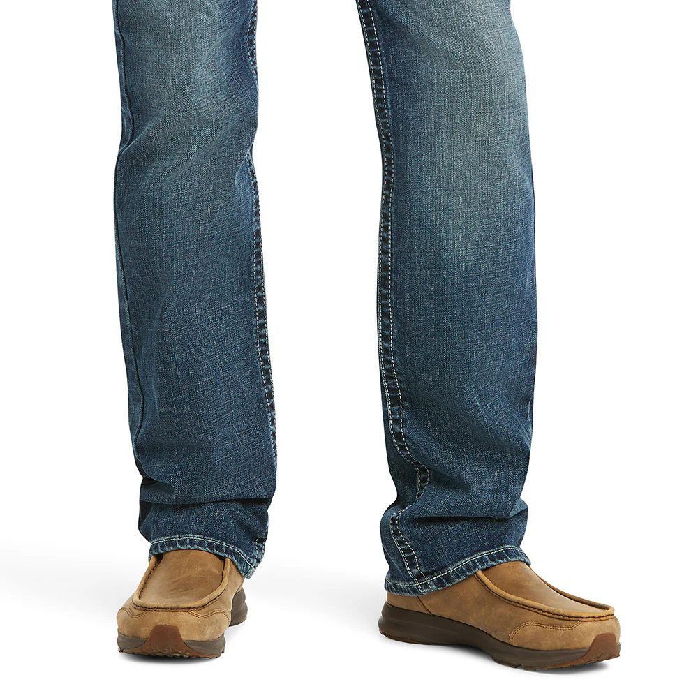 Ariat Mens M7 Rocker Coltrane Straight Jeans (10027748) Silverton - Image 4