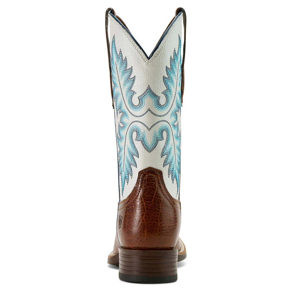 Ariat Womens Canyon Point Boots (10061283) Gingersnap/White Icing - Image 3