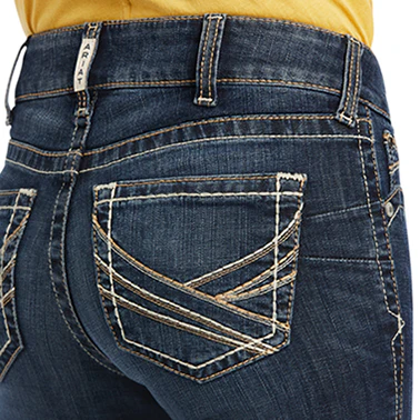 Ariat Womens R.E.A.L. Perfect Rise Bootcut Lexi Jeans (10041059) Missouri - Image 4
