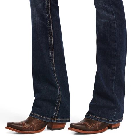 Ariat Womens R.E.A.L. Perfect Rise Bootcut Lexi Jeans (10041059) Missouri - Image 5