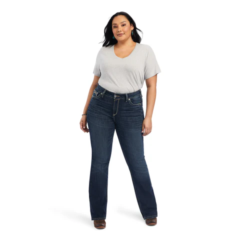 Ariat Womens R.E.A.L. Perfect Rise Bootcut Lexi Jeans (10041059) Missouri - Image 7
