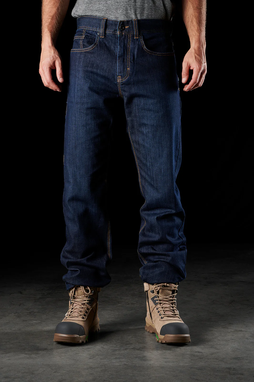 FXD Mens WD-2 Denim Work Pants (FX01336002) Indigo - Image 4