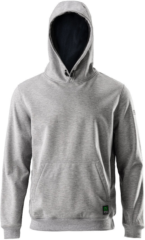 FXD Mens WF-1 Bonded Membrane Fleece Hoodie (FX01903500) Grey Marle - Image 4