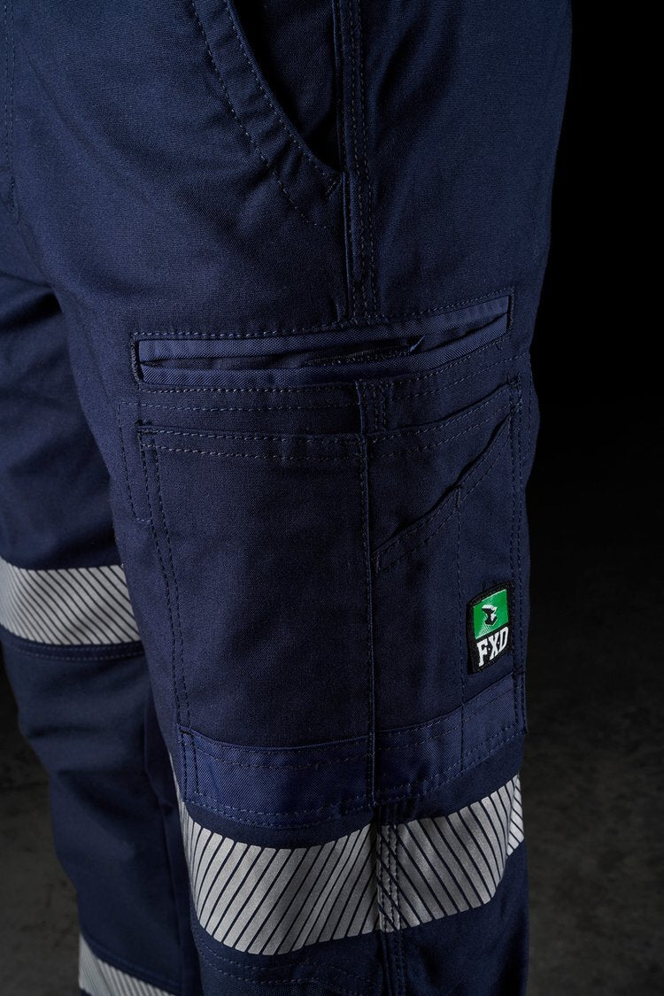 FXD WP-3T Reflective Stretch Work Pants (FX01906010) Navy - Image 4