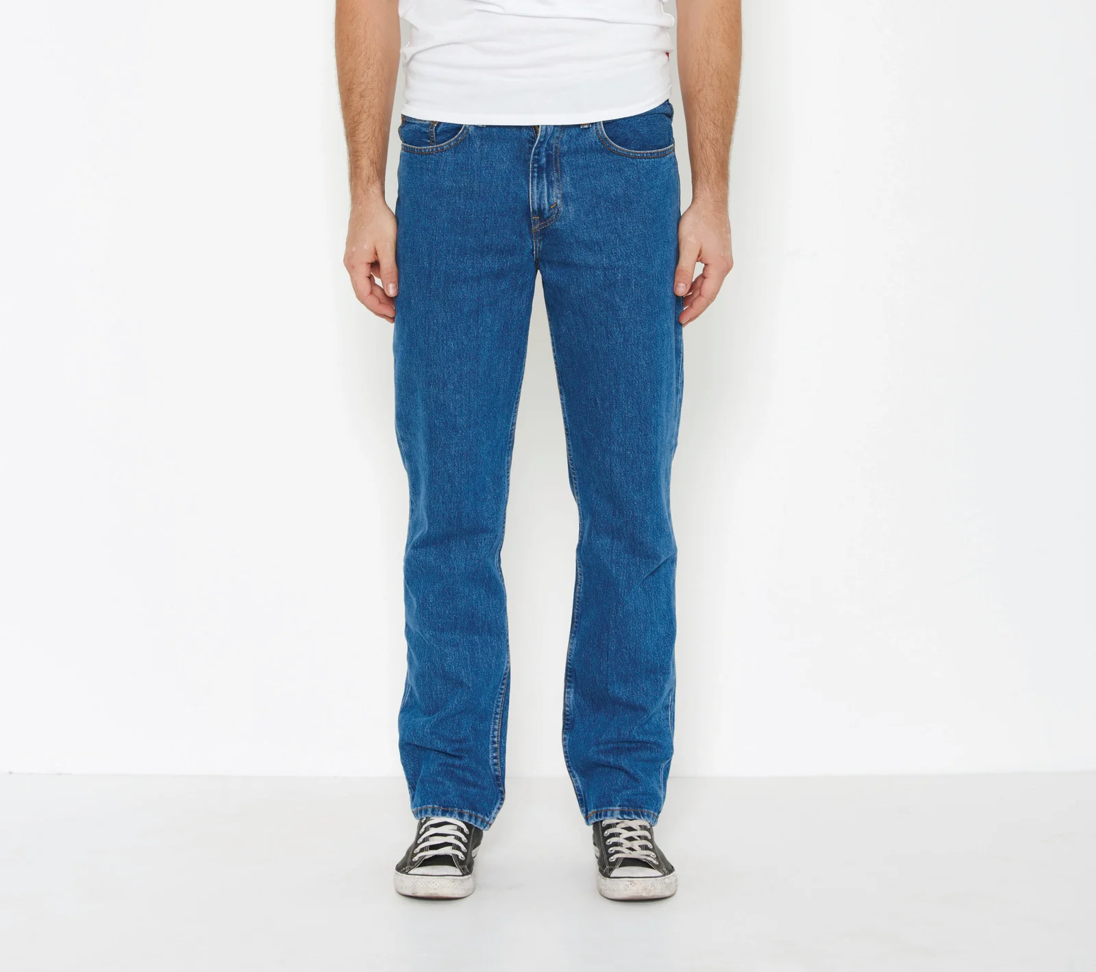 Levi's Mens 516 Slim Fit Straight Jeans (50516-0025) Dark Stonewash Stretch - Image 7