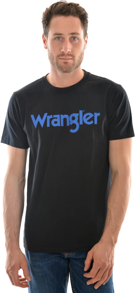Wrangler Mens Logo S/S T-Shirt (XCP1557501) - Image 4